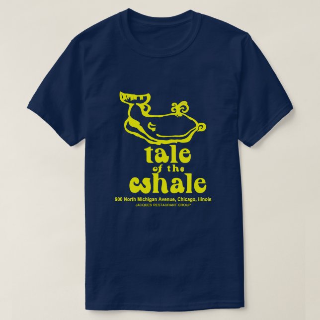 Svan vid Whale Restaurant, Chicago, Illinois T Shirt (Design framsida)