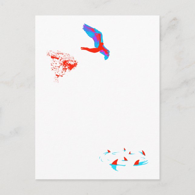 svan vykort (Framsida)