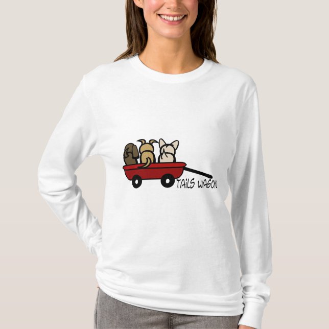 Svan Wagon Tee Shirt (Framsida)