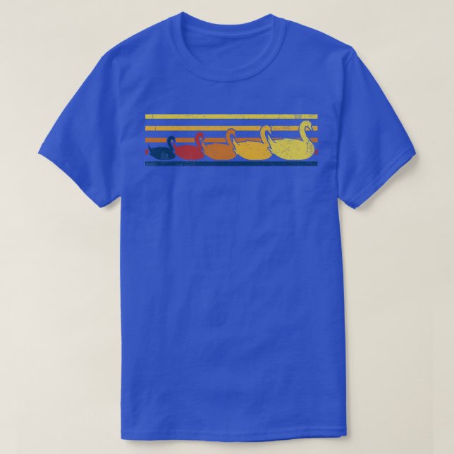 Svan Waterbird Waterfowl T Shirt (Design framsida)