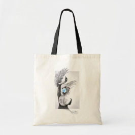 Svan Woman dancer Elegant Ballet Surreal art Tygkasse