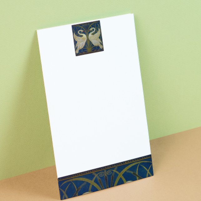 Svanar Brevpapper (Skapare uppladdad)