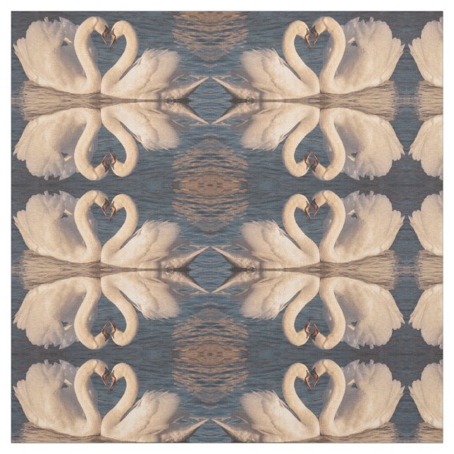 Svanar Fabric Tyg (Provkarta)