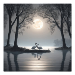 SVANAR i KÄRLEK POSTER