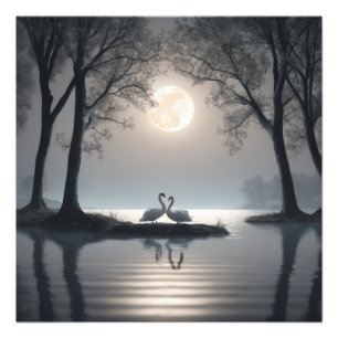 SVANAR i KÄRLEK POSTER