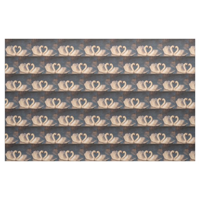 Svanar & Kärlek Fabric Tyg (Fat Quarter)