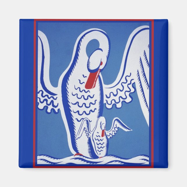 Svanar Magnet (Framsidan)