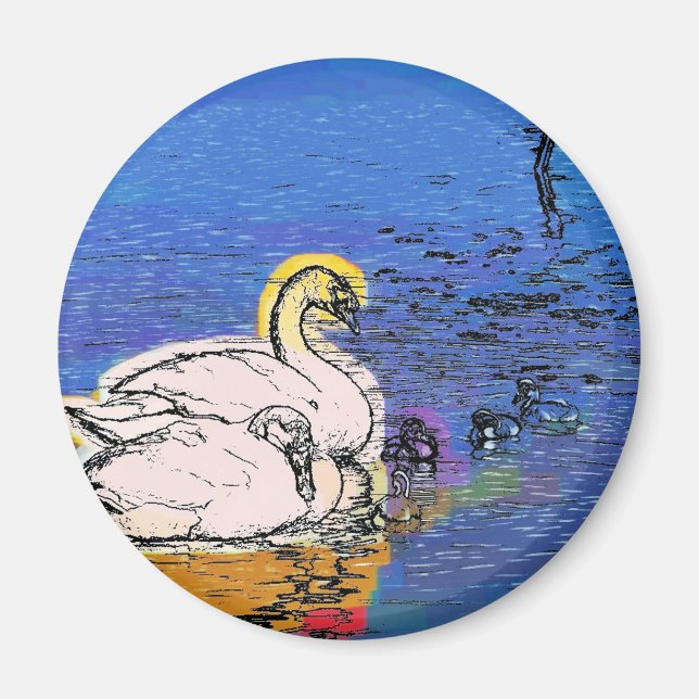 SVANAR MAGNET (Framsidan)