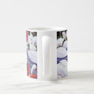 Svanar och Chrysanthemums 2005 Kaffemugg