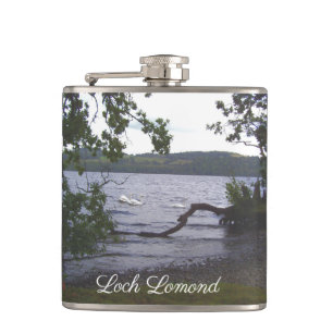 Svanar på Loch Lomond Fickplunta