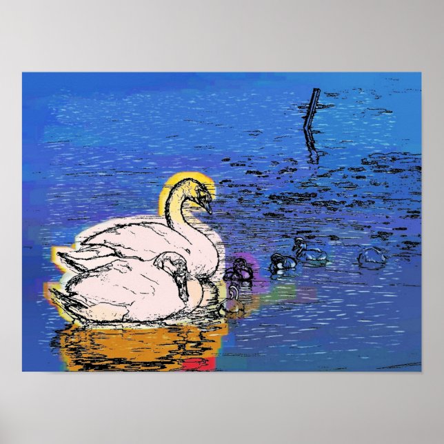 SVANAR POSTER (Framsidan)