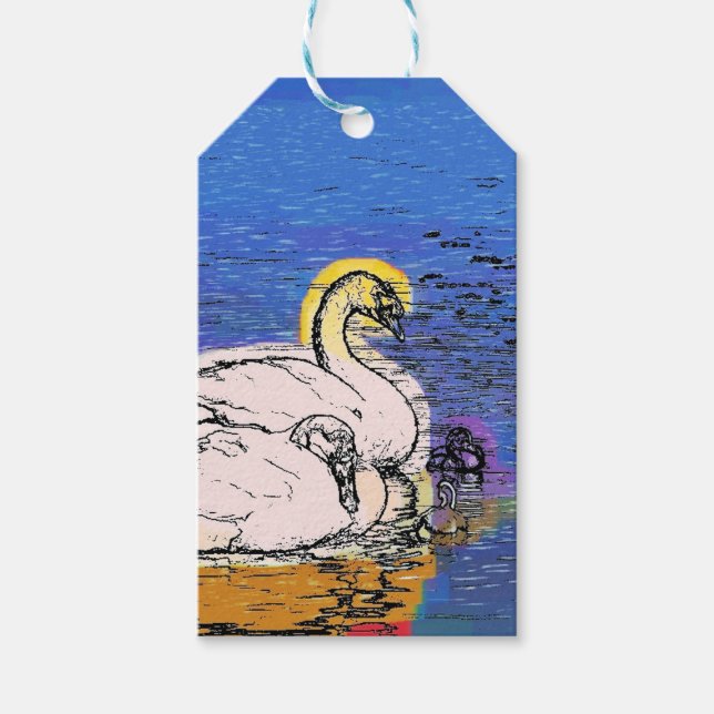 SVANAR PRESENTETIKETT (Framsidan)