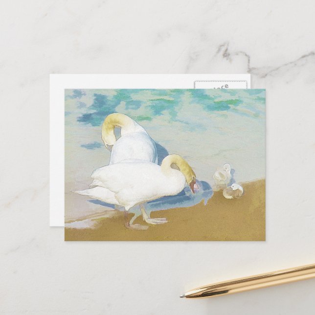 SVANAR VYKORT (Fram/Back In Situ)