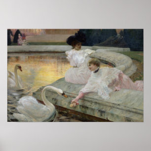 Svanarna, 1900 poster