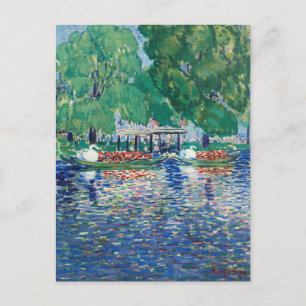 Svanbåtarna George Luks Vykort
