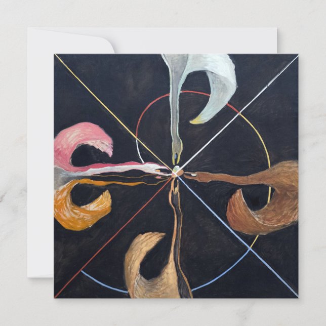 Svanen 7 | Hilma af Klint | Kort (Framsida)