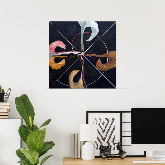 Svanen 7 | Hilma af Klint | Poster (Hemmakontoret)
