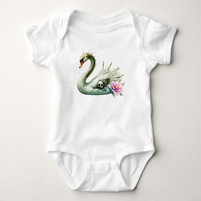Svanen av glömda vatten.  t shirt (Framsida)