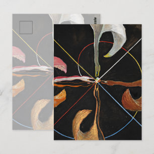 Svanen, Grupp IX, Nr.7 av Hilma af Klint Vykort