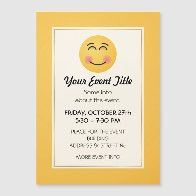 Sväng Ansikte med leende Öga (Framsida)