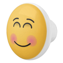 Sväng Ansikte med leende Öga Knopp