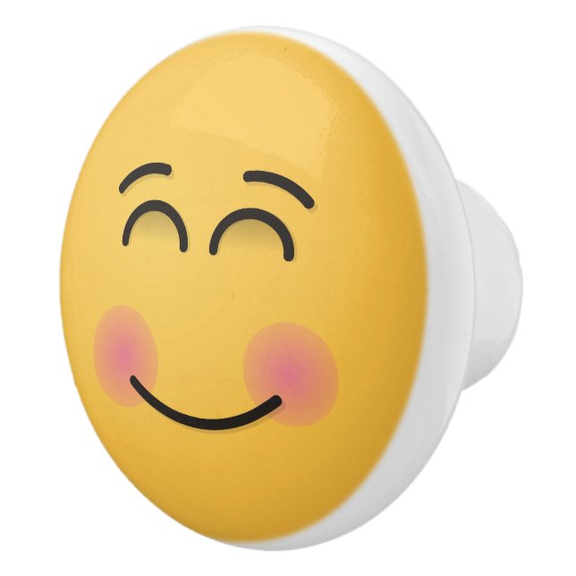 Sväng Ansikte med leende Öga Knopp (Höger)