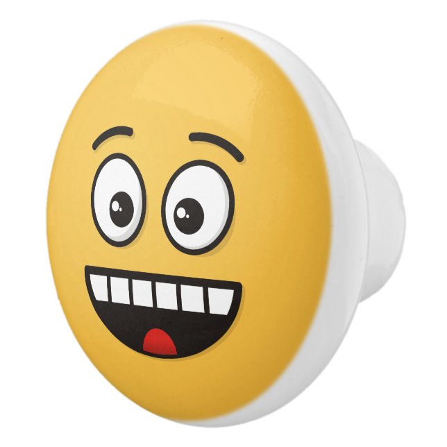 Sväng Ansikte med öppen mun Knopp (Höger)