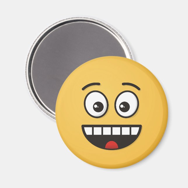 Sväng Ansikte med öppen mun Magnet (Front/Back)