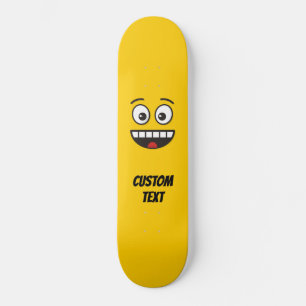 Sväng Ansikte med öppen mun Mini Skateboard Bräda 18,5 Cm