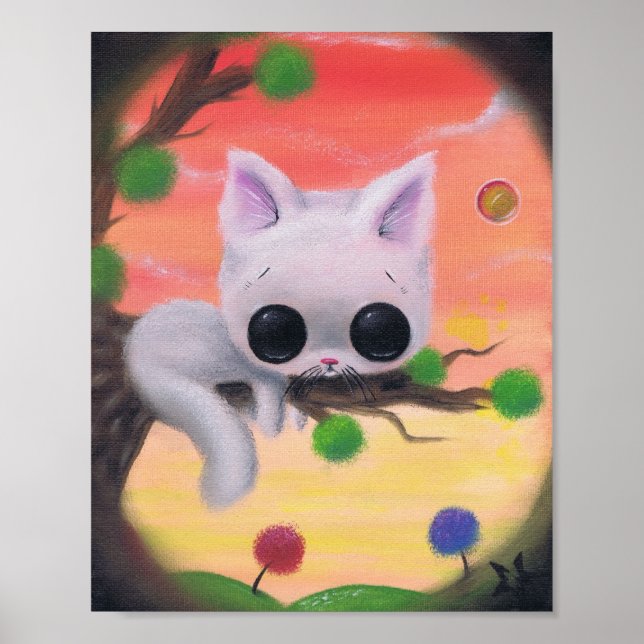 Sväng är min 9 till 5 konst-utskrift poster (Framsidan)