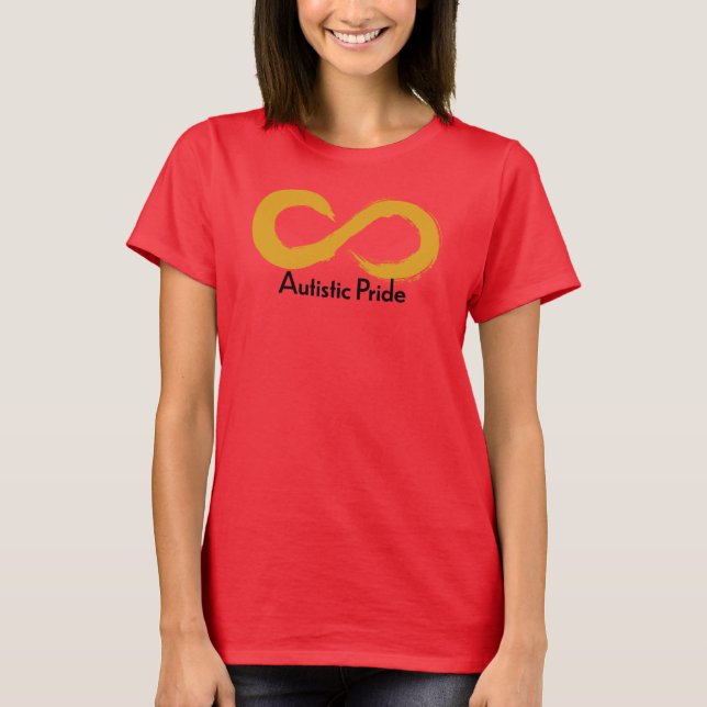 Sväng för autistiskt Pride T Shirt (Framsida)