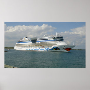 Sväng Frakt i kanalen Poster
