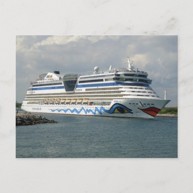 Sväng Frakt i kanalen Vykort (Framsida)