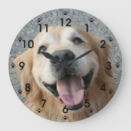 Sväng Golden Retriever-lås Stor Klocka
