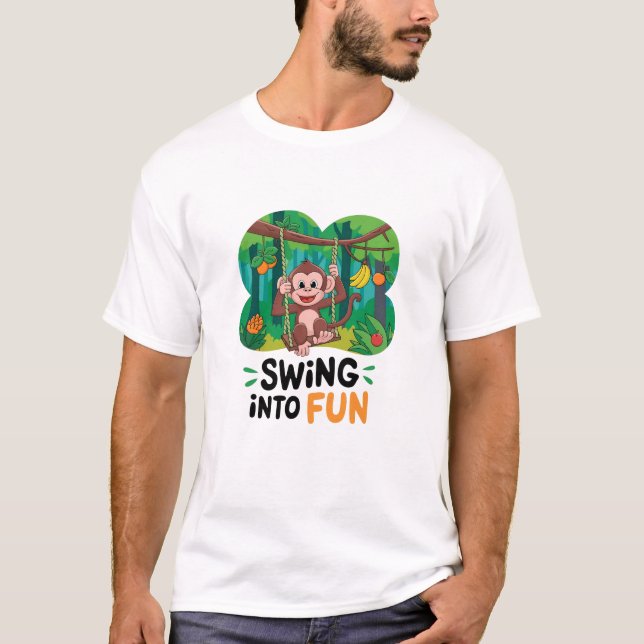Sväng i Roligt T Shirt (Framsida)