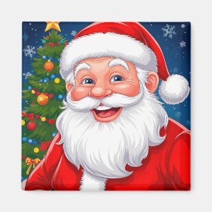 Sväng Jultomten i Jul i Red Hat Magnet