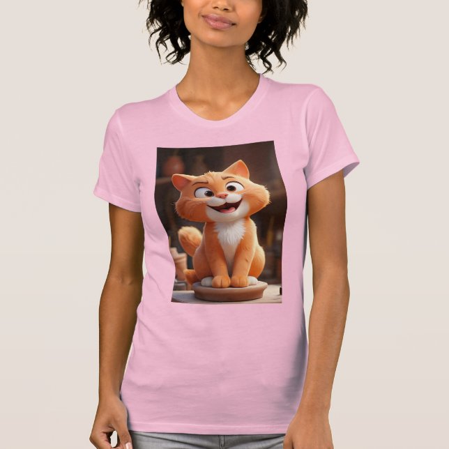 Sväng Kattunge! T Shirt (Framsida)