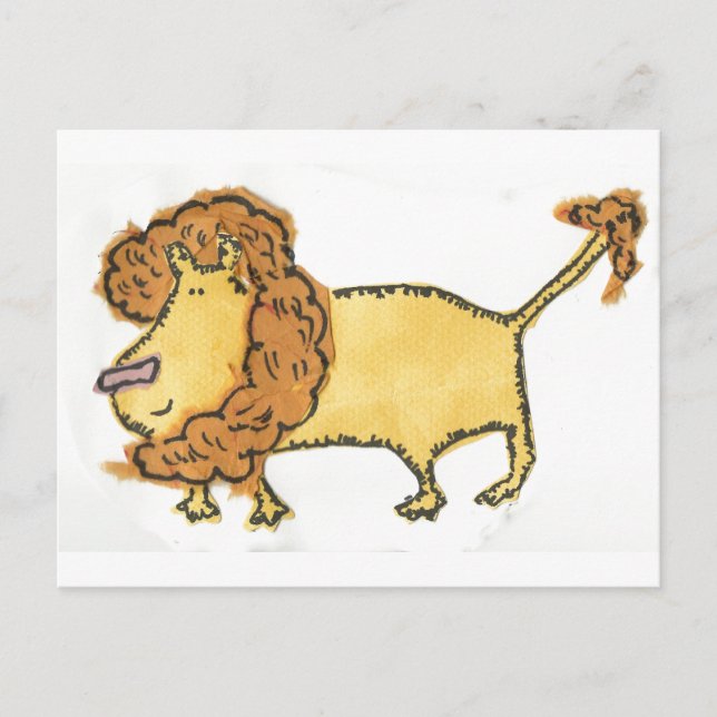 Sväng Lejon Vykort (Framsida)