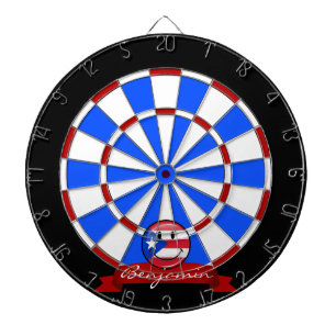 Sväng Puerto Rican-Flagga Darttavla