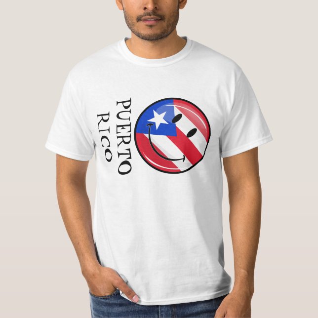 Sväng Puerto Rican-Flagga Tröja (Framsida)