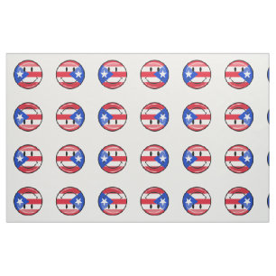 Sväng Puerto Rican-Flagga Tyg