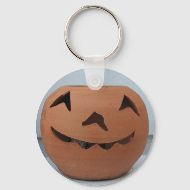 Sväng Pumpkin-nyckelkedja Nyckelring (Framsida)