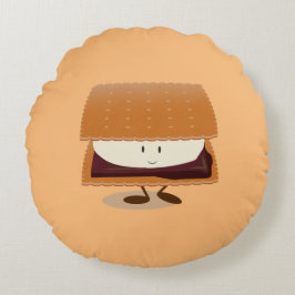 Sväng S:more Food Round Pillow Rund Kudde