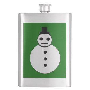 Sväng Snögubbe-julklapp Fickplunta