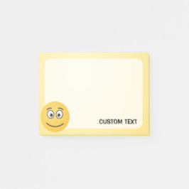 Svänga Ansikte med Open Öga Post-it Block