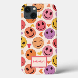 Svänga Lycklig ansikte med eget namn