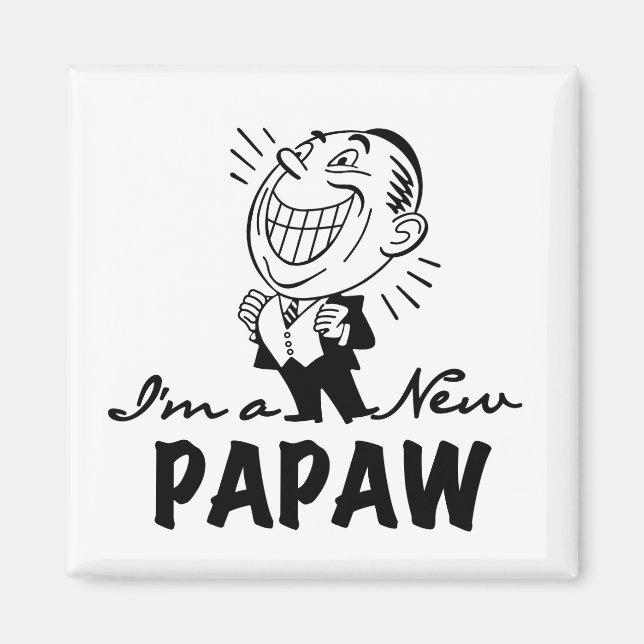 Svänga nya papaw-skjortor och presenter magnet (Framsidan)