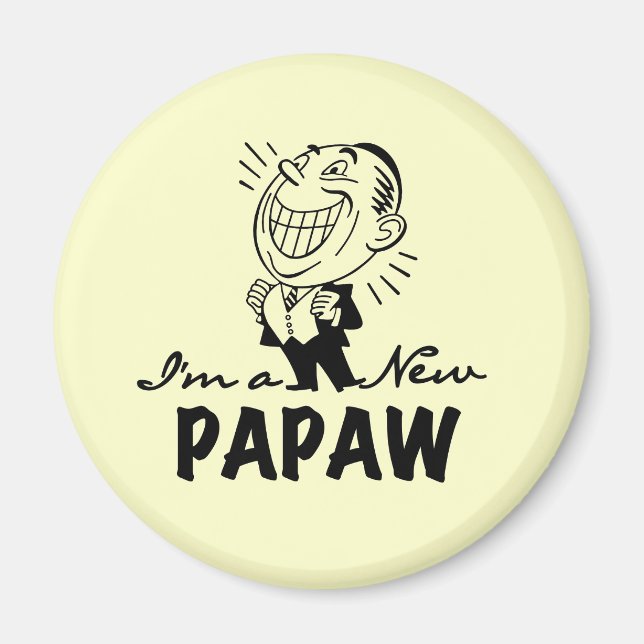 Svänga nya papaw-skjortor och presenter magnet (Framsidan)