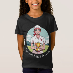 Svänga som en Bra Jersey Golf T-Shirt