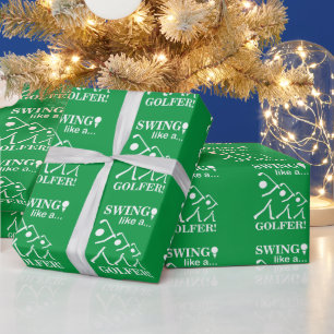 Svänga som en Golfer Golf Presentpapper
